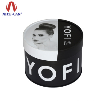 100 ml 200ml small round metal cosmetic men and women pomade container jar bulk 60ml for hair pomade 2oz